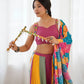 Heavy Rayon Lehenga Set with Real Mirror & Gamthi Thread Work | 4-Meter Flair