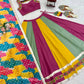 Heavy Rayon Lehenga Set with Real Mirror & Gamthi Thread Work | 4-Meter Flair