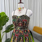 Designer Bangalore Top & Faux Georgette Lehenga Set with Sequin & Dori Work
