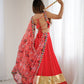 Heavy Rayon Lagdi Patta Lehenga Set with Real Mirror, Kodi & Gamthi Work | 4-Meter Flair