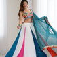 Designer Heavy Rayon Lagdi Patta Lehenga Set with Real Mirror, Kodi & Gamthi Work | 4-Meter Flair