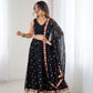 Designer Heavy Faux Georgette Lehenga Set with Real Mirror & Gamthi Thread Work | 4-Meter Flair