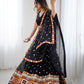 Designer Heavy Faux Georgette Lehenga Set with Real Mirror & Gamthi Thread Work | 4-Meter Flair