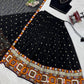 Designer Heavy Faux Georgette Lehenga Set with Real Mirror & Gamthi Thread Work | 4-Meter Flair