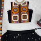 Designer Heavy Faux Georgette Lehenga Set with Real Mirror & Gamthi Thread Work | 4-Meter Flair