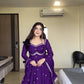 ✨ Designer 3-Piece Anarkali Set – Grace & Comfort Combined