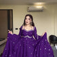 ✨ Designer 3-Piece Anarkali Set – Grace & Comfort Combined