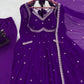 ✨ Designer 3-Piece Anarkali Set – Grace & Comfort Combined