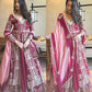 ✨ Maroon Sequence Embroidered Lehenga with Dupatta