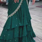 ✨ Ready-to-Wear Lehenga Saree – Effortless Glamour ✨