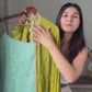 Designer Chinon Silk Suit with Plazo & Dupatta
