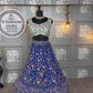 Malai Silk Embroidered Lehenga Choli Set with Sequins Work & Dupatta | 4 Meter Flare | Semi-Stitched