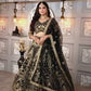 Black Premium Soft Net Lehenga Choli with Sequins Embroidery – Elegant & Stylish Design