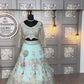 Light Blue Butterfly Net Lehenga with Can-Can & Sequins Work – Wedding & Festive Wear