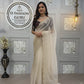✨ Elegant Sophistication – Designer Heavy Organza Silk Saree ✨