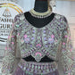 Designer Purple Lehenga Choli Set – Soft Net Fabric with Coding Sequins Work