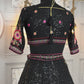 Elegant Fox Georgette Lehenga with Sequins & Embroidery Work