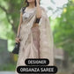 ✨ Elegant Sophistication – Designer Heavy Organza Silk Saree ✨
